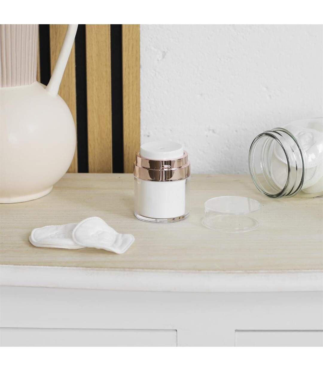 Distributeur à Pompe Dosage 30ml Rose-5