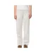 Pantalon de pyjama blanc femme pièces pointelle-1