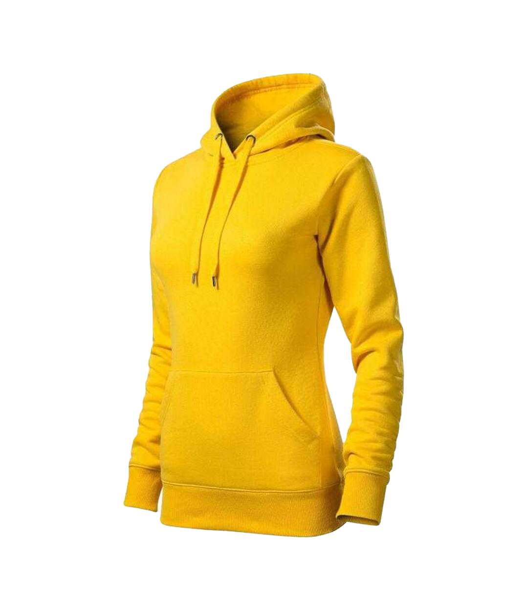 Sweat À Capuche Cape Femme Jaune Malfini-3