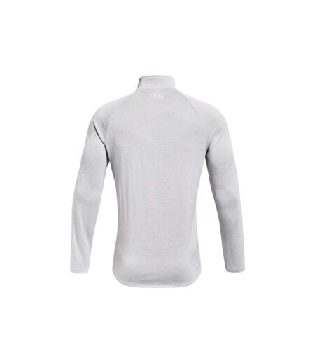 Mens 2.0 half zip technical top halo grey Under Armour