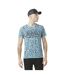 T-shirt homme col v imprimé en coton Tyron Vondutch