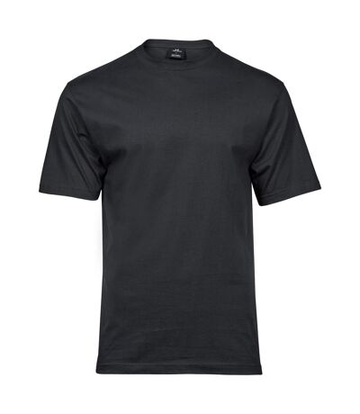 Mens Cotton T-shirt Dark Grey Tee Jays