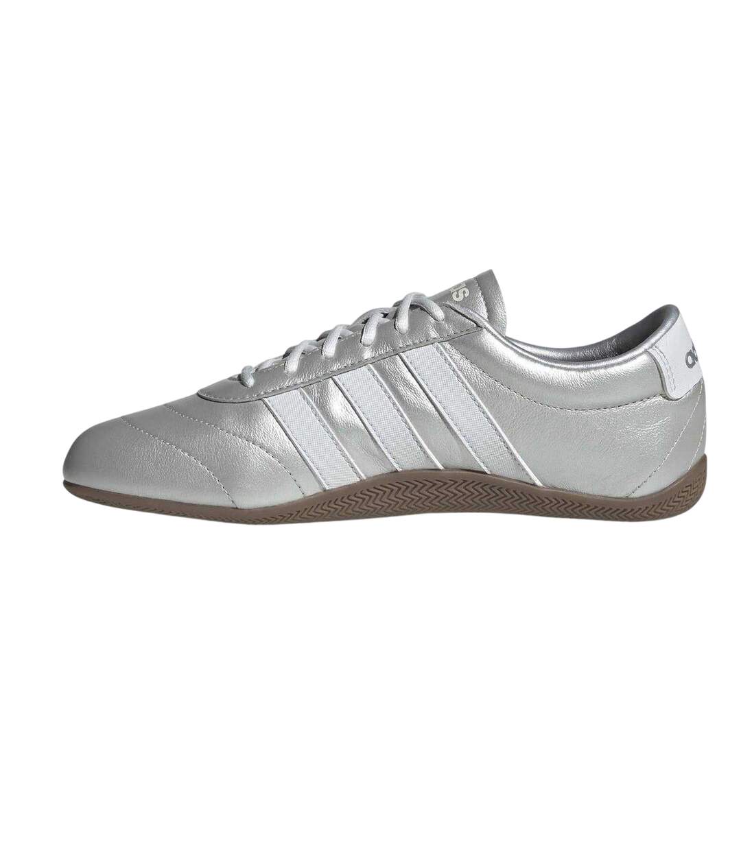 Escarpins Grand Court Lo Femme Argenté Blanc Adidas-2