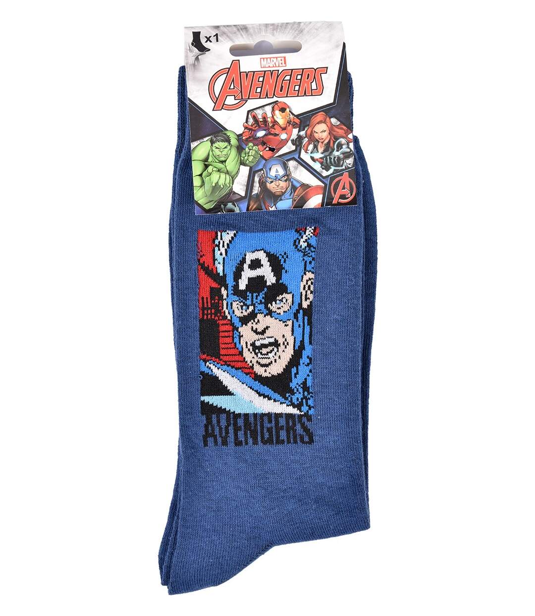 Chaussettes Pack Cadeaux Homme SUPERHEROS CAPTAIN24A-4