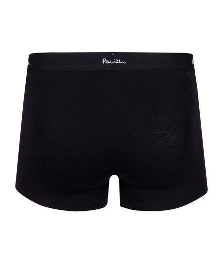 Pack Of 3  Mens Logo Cotton Boxer Shorts  Multicoloured Black Paul Smith