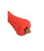 Jouet pour Chien Distributeur Os 15cm Rouge