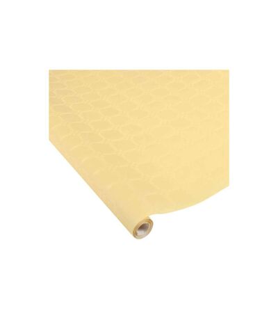 Nappe Papier Damassée 1,18x5m Crème