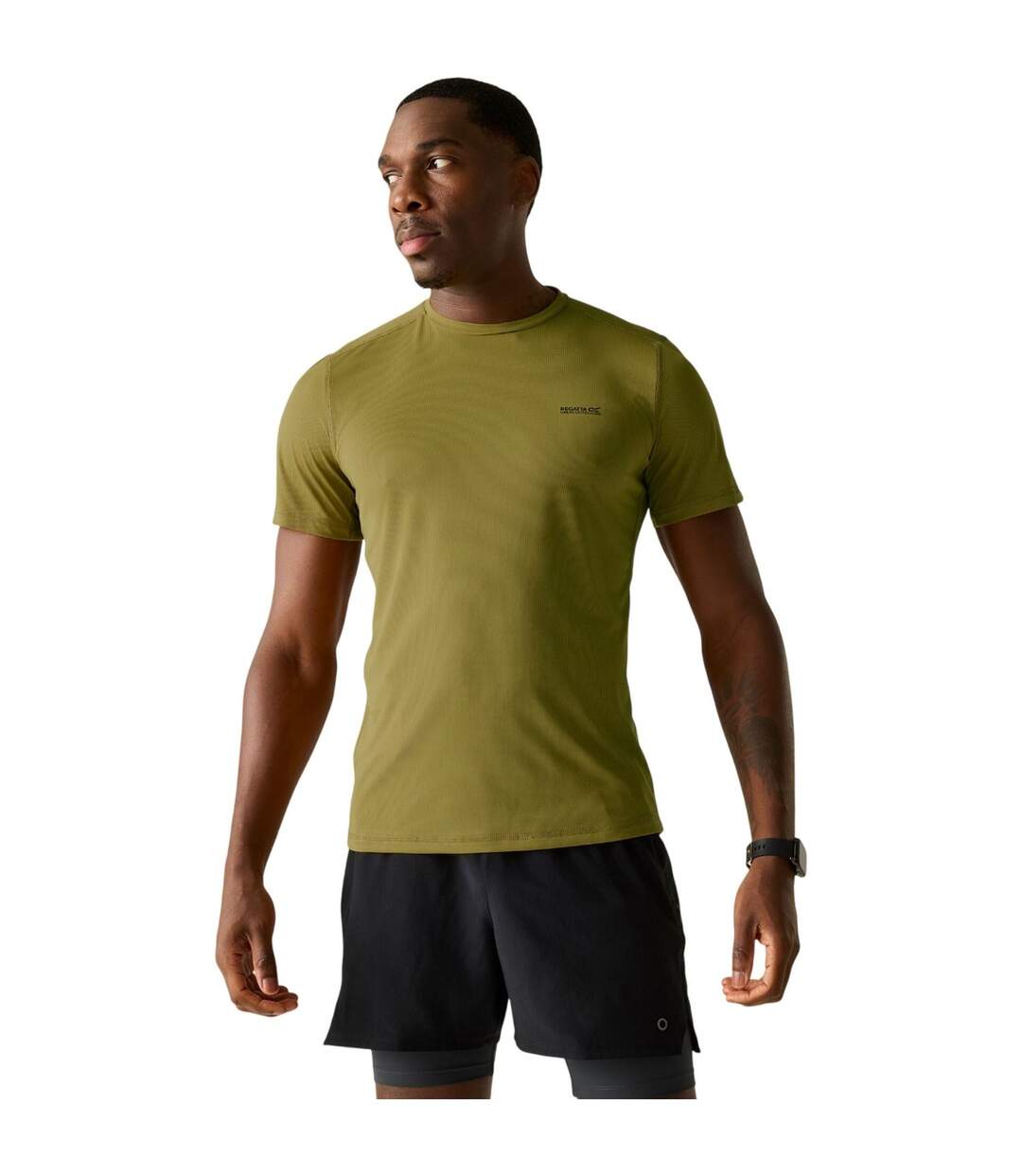 T-shirt Fingal Homme Jaune Vieil Or Regatta-1