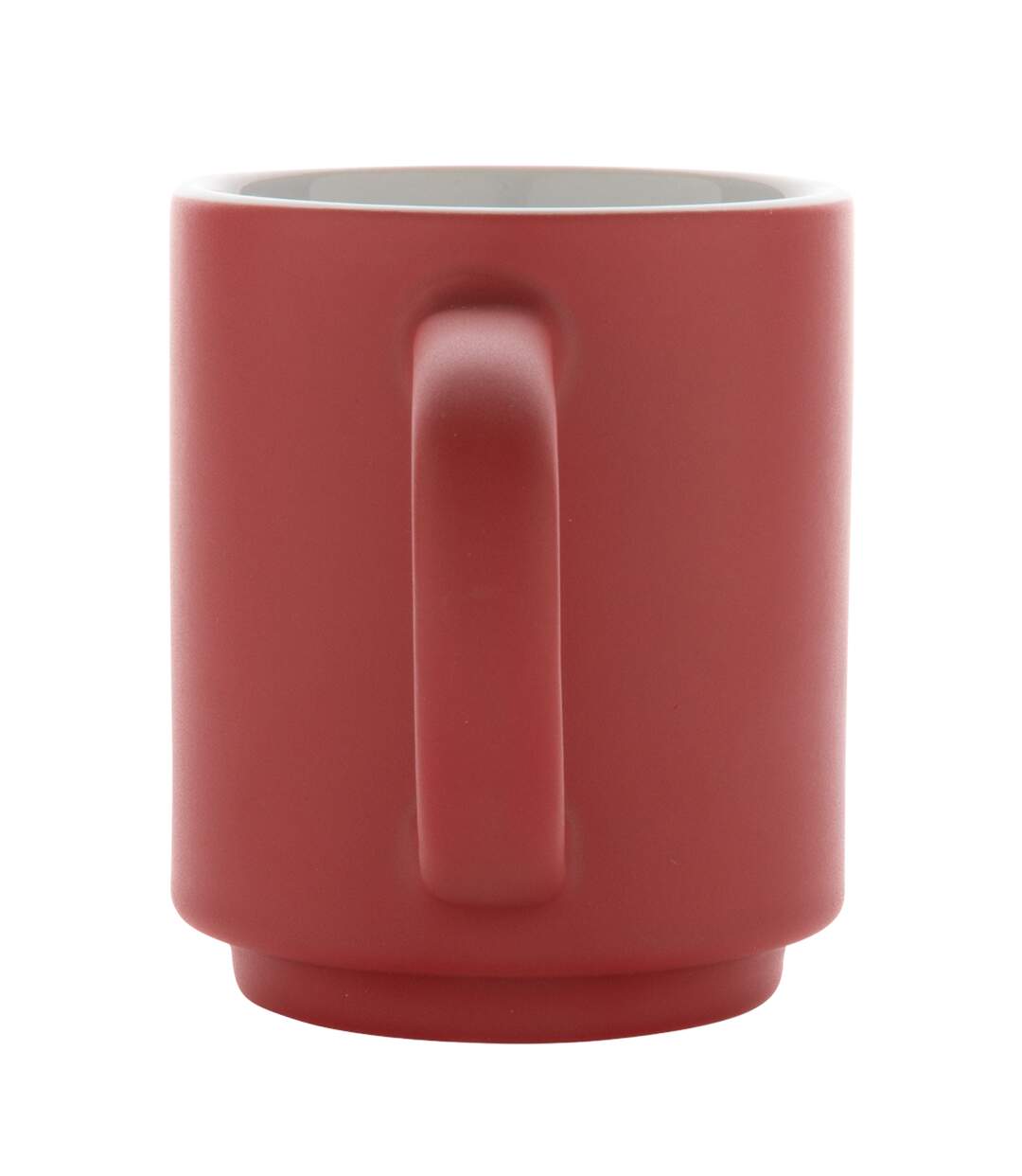 Stackable ceramic 180ml mug one size red/white XD Collection-2