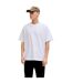 Mens Barron Crew Neck Oversized T-shirt White Jack And Jones-1