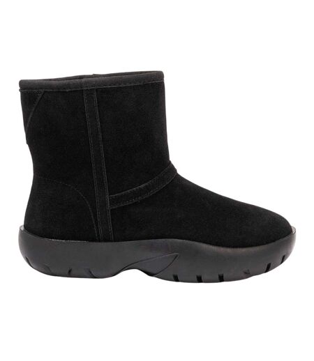 Bottines Coupe Confortable Femme Noir Golddigga