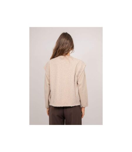 Gilet sans manches maille bouclée UJARA - Dona X Lisa