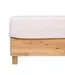 Drap Housse en Microfibre Priscia 140x190cm Blanc-2