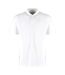 Polo homme blanc Kustom Kit-1