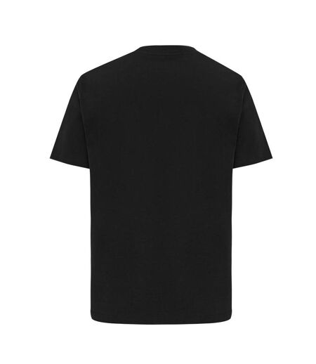 Unisex Adult Nikko Recycled Cotton Heavyweight T-shirt Black Iqoniq
