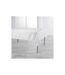 Nappe Imprimé Jacquard Ophélie 140x250cm Blanc-1