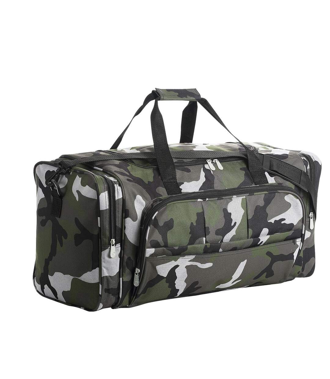 Sac de voyage multi poches 48L - WEEK END - 70900 - vert army camo-2