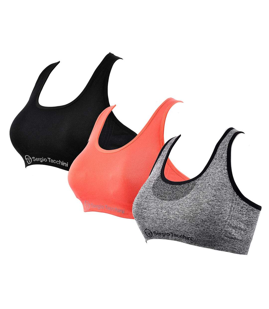 BRASSIERE Femme SERGIO TACCHINI Lot de 3 Pack de 3 BRASSIERES 14772-1