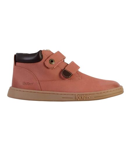 Basket A Scratch Cuir Enfant Kickers Tackeasy