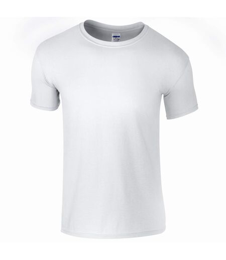 Gildan Mens Short Sleeve Soft-Style T-Shirt (White) - UTBC484