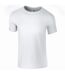 Gildan Mens Short Sleeve Soft-Style T-Shirt (White)