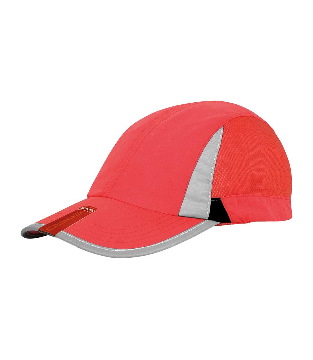 Casquette de sport spiro rouge / noir Result Headwear-1