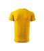 Mens Heavy New T-shirt Yellow Malfini-2