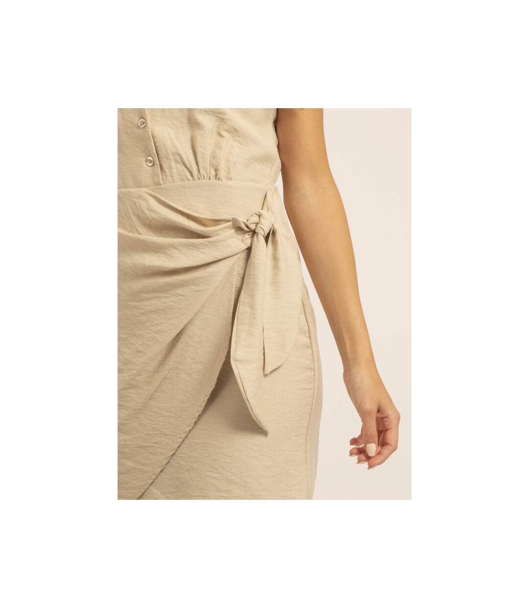 Robe chemise courte ISRA - Dona X Lisa-3