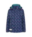 Womens/ladies Bud Waterproof Jacket Navy Green Lazy Jacks-1