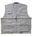 Gilet court multipoches sans manches - S3100 - blanc