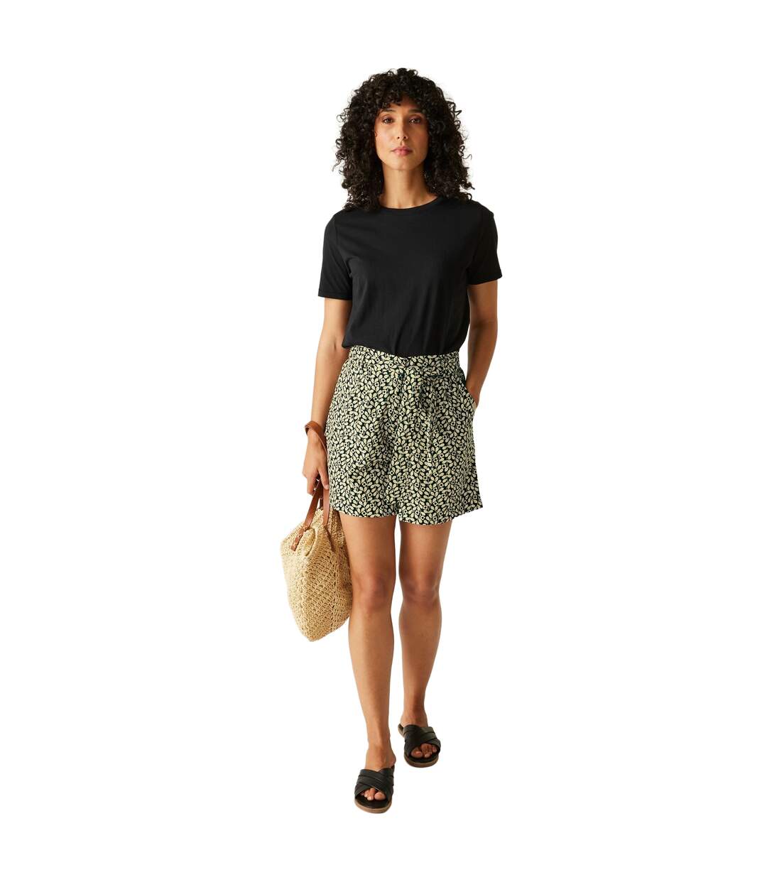 Short Orla Kiely Femme Noir Regatta-1