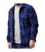 Veste d'hiver chaude matelassée à carreaux pour hommes-2