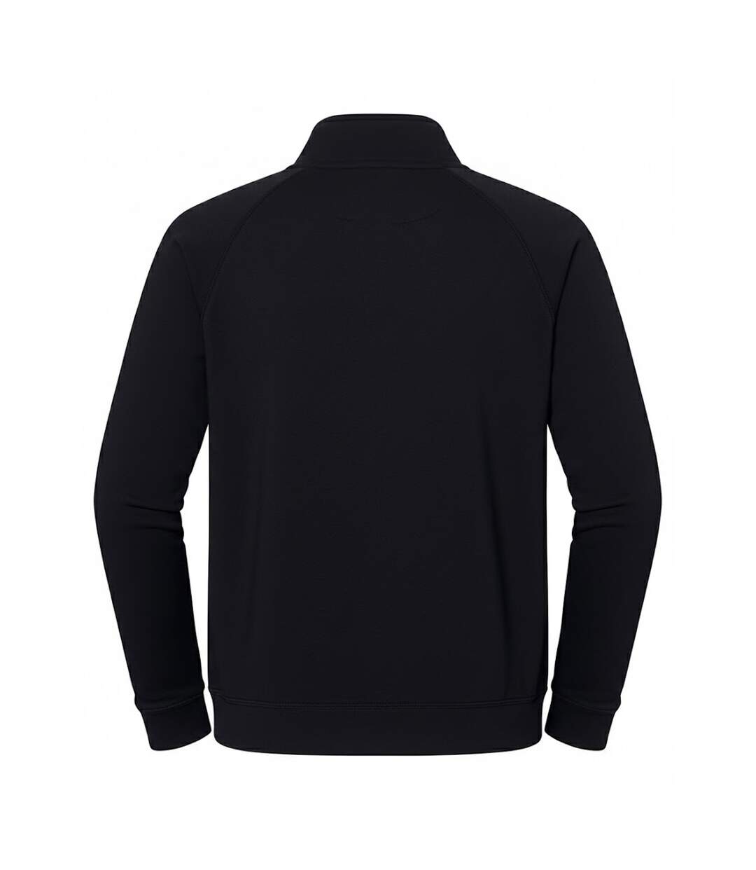 Unisex Adult Iconic Premium Sweat Jacket Black Fruit Of The Loom-2