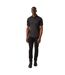 Mens Short-sleeved Polo Shirt Black New Royal Regatta Professional-1