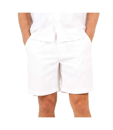 Short blanc homme rms26 seersucker