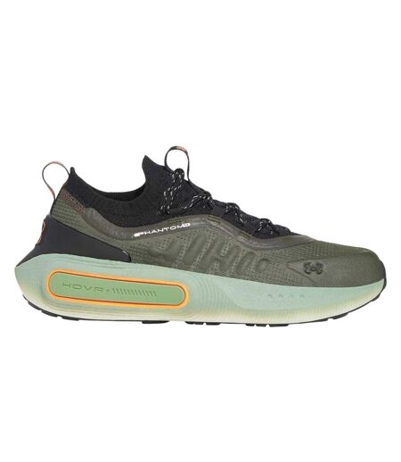 Mens Phantom 4 Flat Sock Trainers Green Under Armour