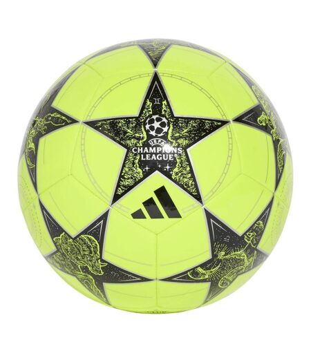 Uefa Champions League Football 4 Yellow Jet Black Adidas