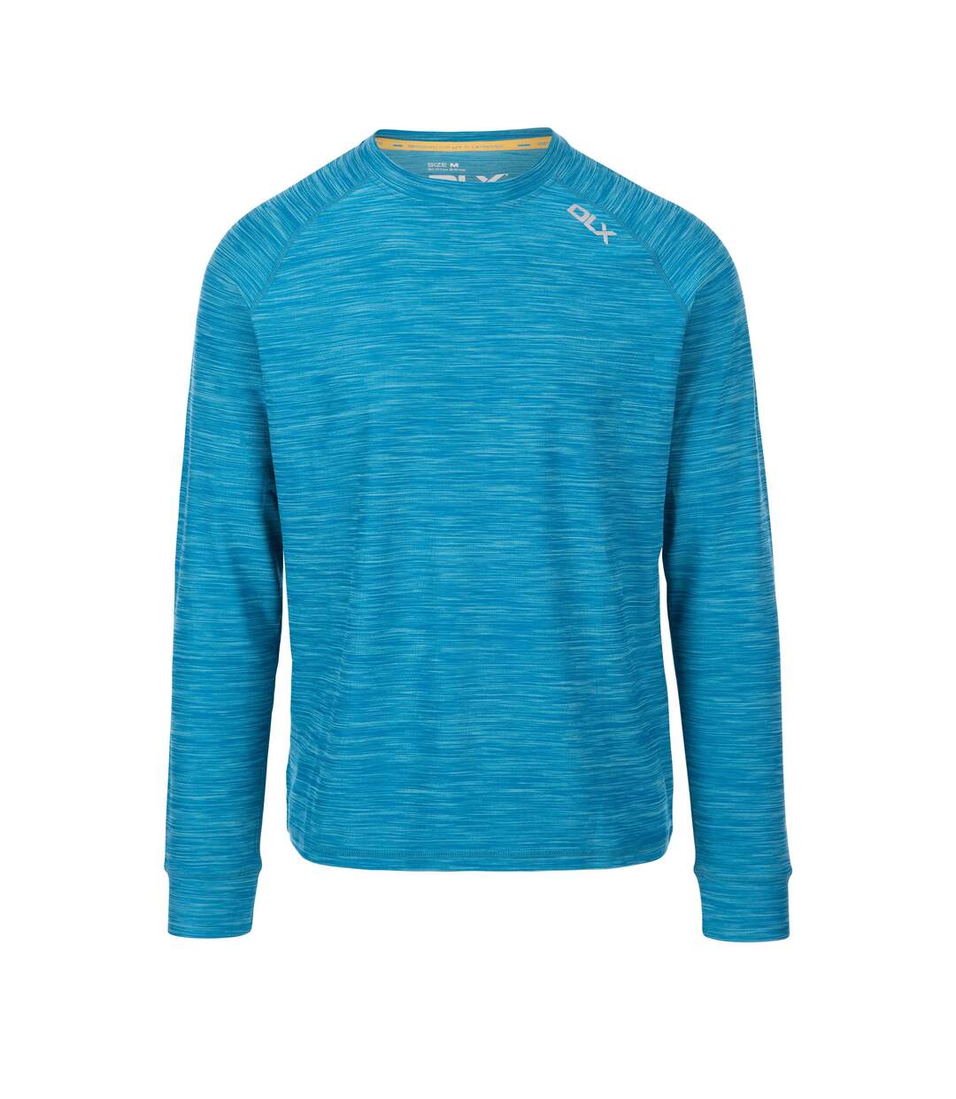 Trespass Mens Callum DLX Long-Sleeved T-Shirt (Bondi Blue Marl)