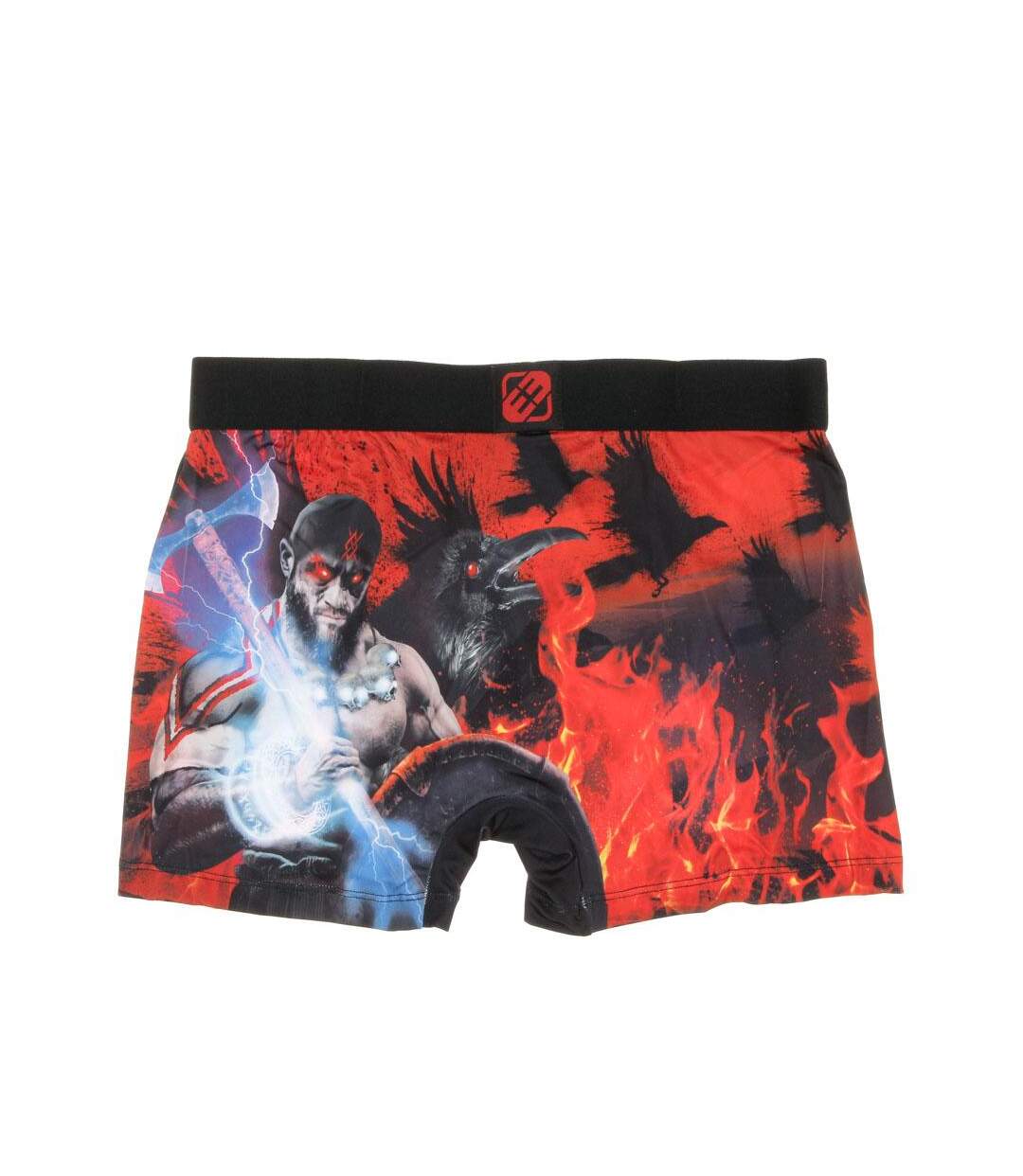 Boxer Rouge/Noir Homme Freegun Viking - L-2