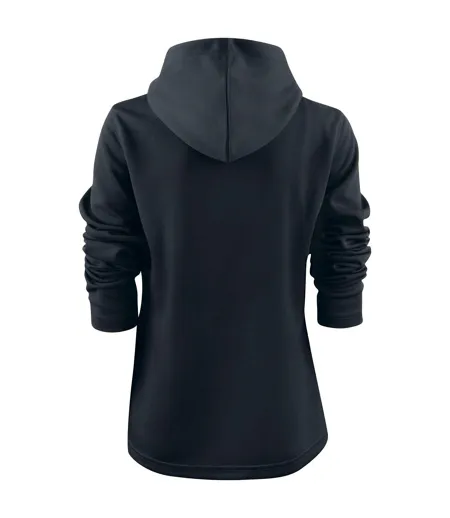 Veste À Capuche Layback Femme Noir Printer RED