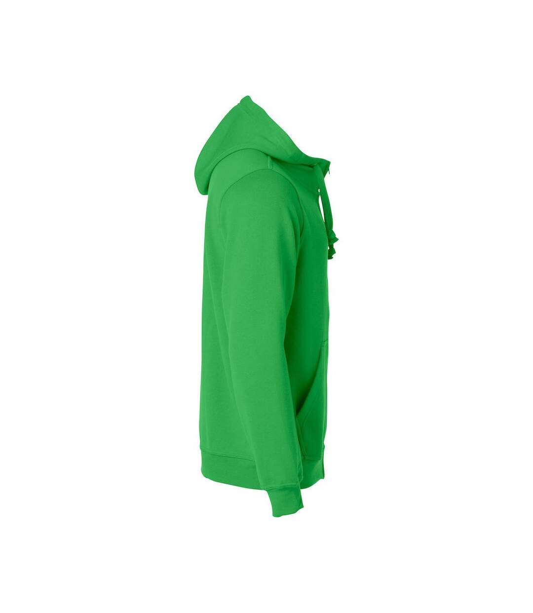 Veste à capuche basic homme vert pomme Clique Clique