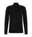 Mens Pirol Logo Long-sleeved Polo Shirt Black Boss-2