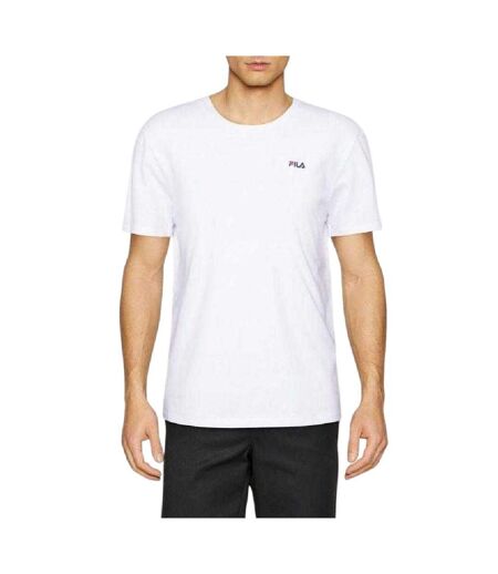 Pack Of 2  Mens Brod Cotton T-shirt  White Black Fila