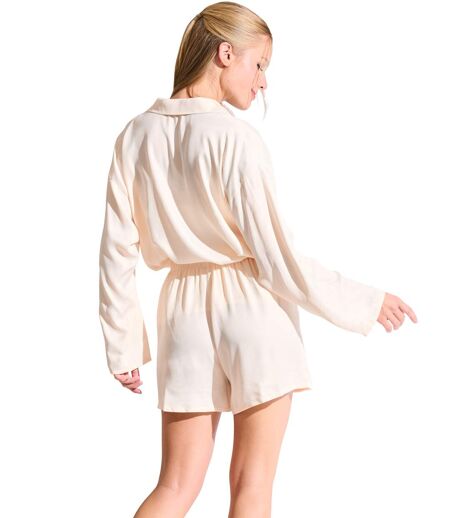 Haut pyjama chemise manches longues PARIS Lisca