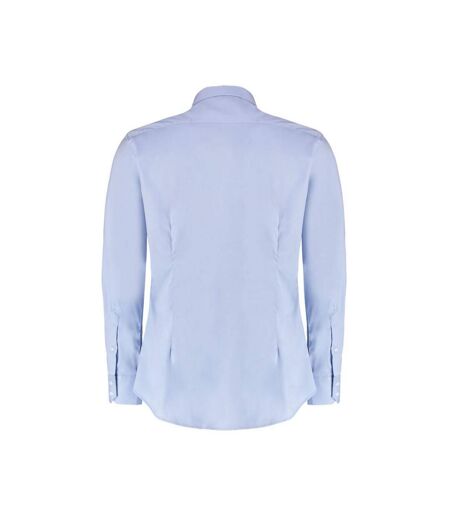 Chemise Manches Longues Homme Bleu Clair Kustom Kit