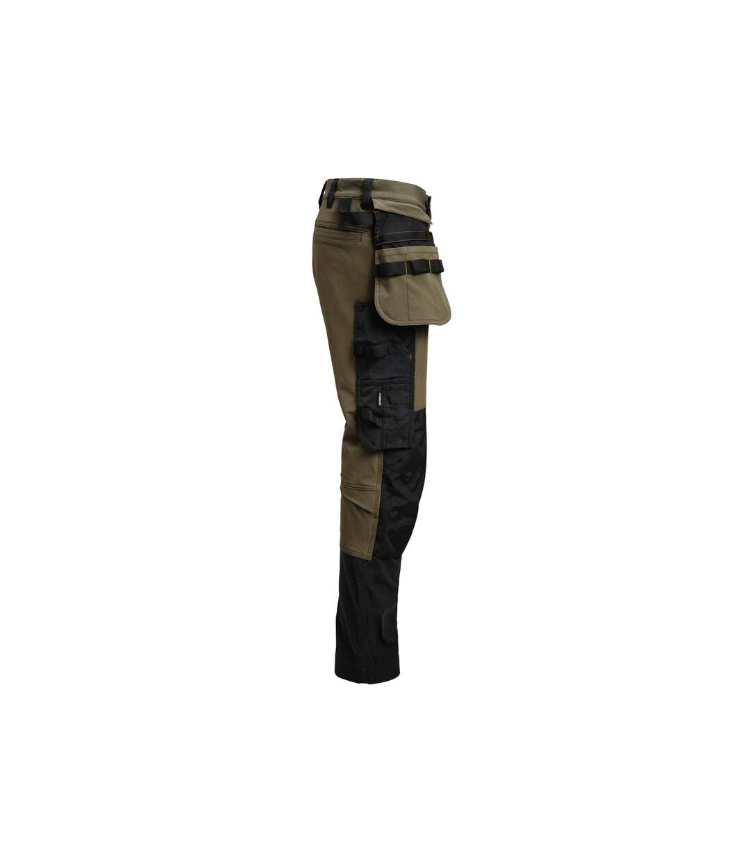 Pantalon Craftsman Homme Vert Olive Noir Jobman-4