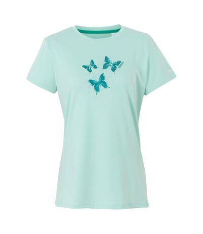 T-shirt fingal femme bleu clair pastel Regatta