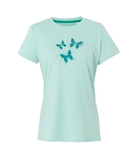 T-shirt fingal femme bleu clair pastel Regatta