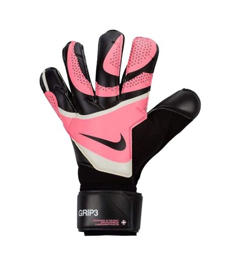 Gants De Gardien De But Grip3 Adulte Rose Noir Nike