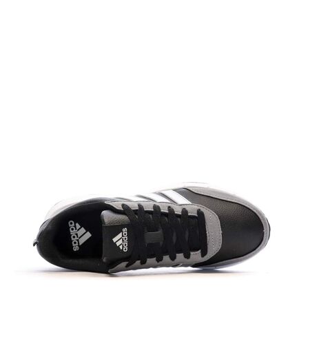 Baskets noir/gris homme adidas run50s